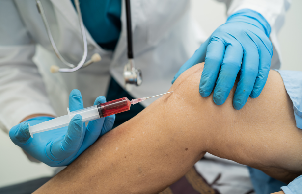 Doctor Injecting